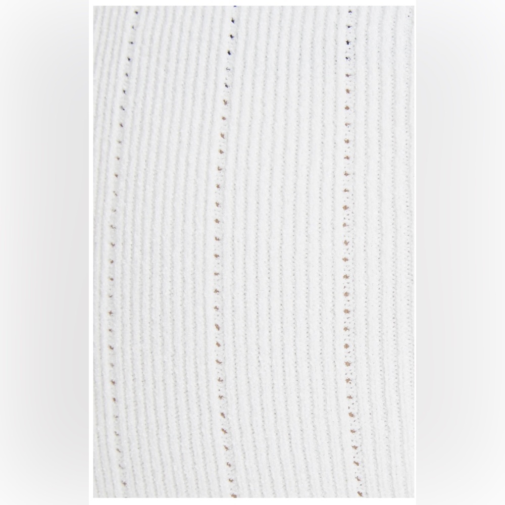 Balmain Button Detail Rib Stitch Skirt - Picture 6 of 7